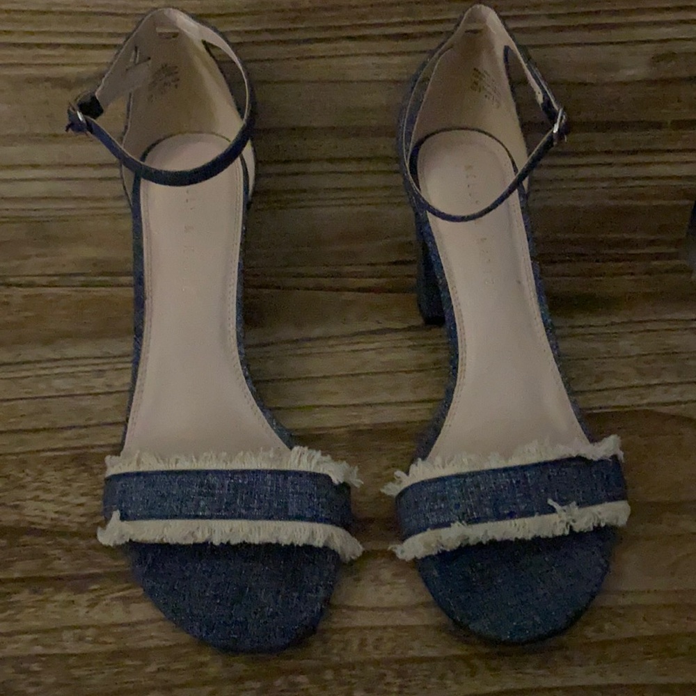 Denim Heels ~ Kelly and Katie